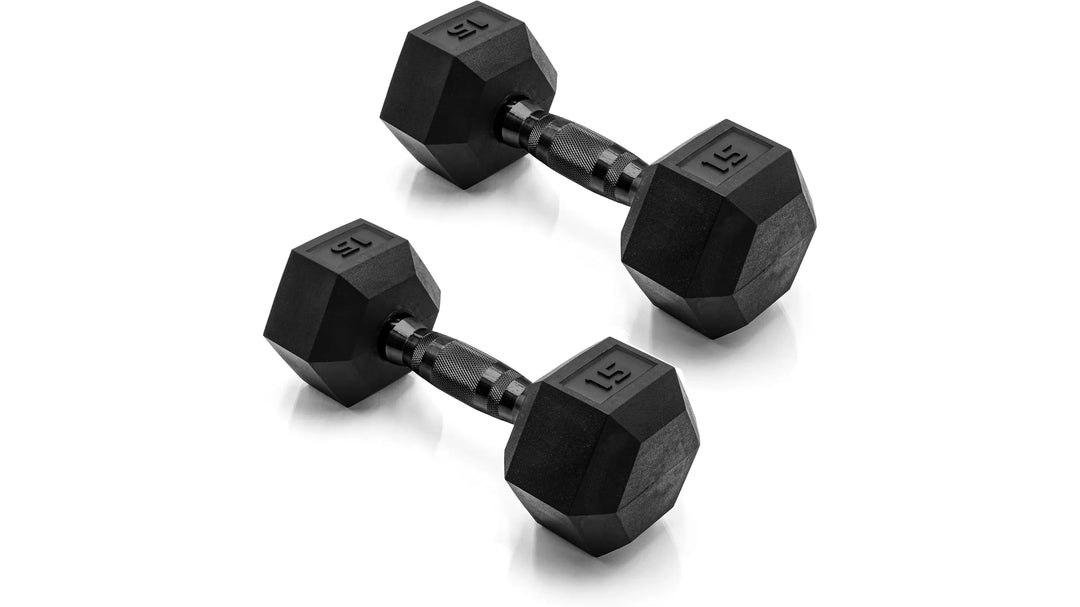 Cast Iron Hex Dumbbells