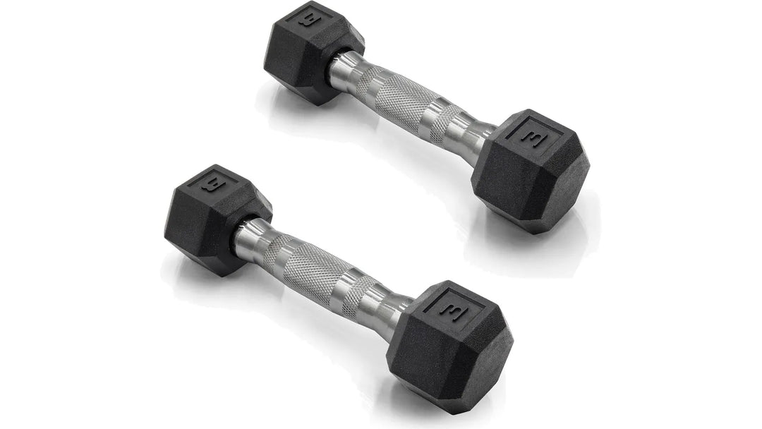 Cast Iron Hex Dumbbells