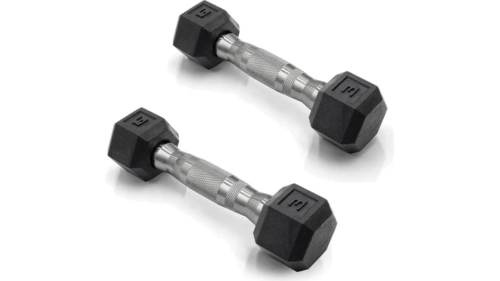 Cast Iron Hex Dumbbells