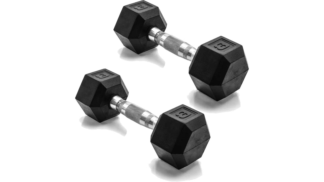 Cast Iron Hex Dumbbells