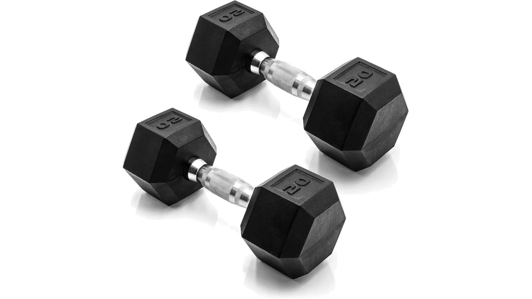 Cast Iron Hex Dumbbells
