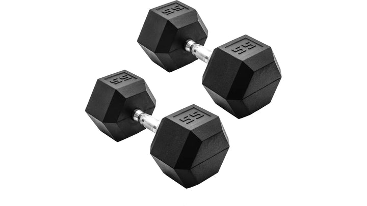 Cast Iron Hex Dumbbells