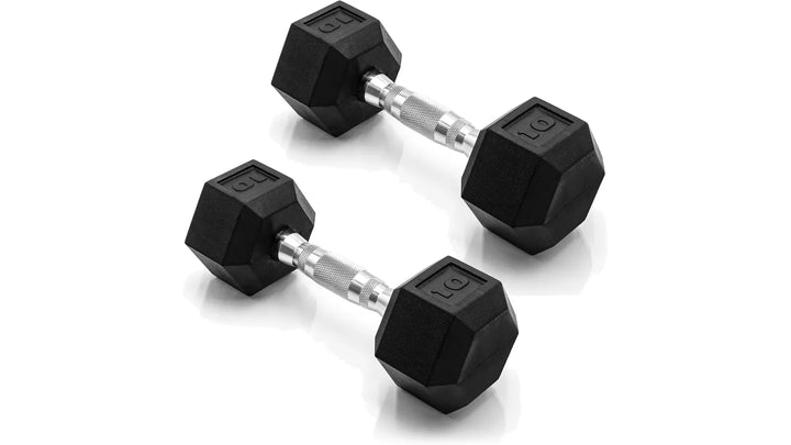 Cast Iron Hex Dumbbells