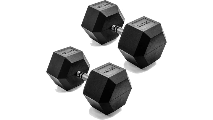 Cast Iron Hex Dumbbells