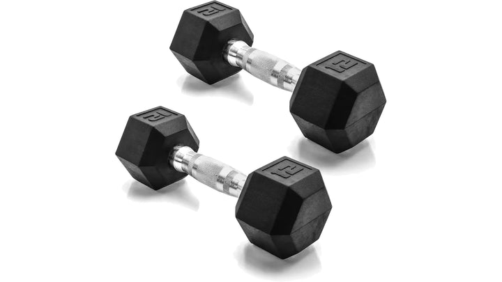 Cast Iron Hex Dumbbells