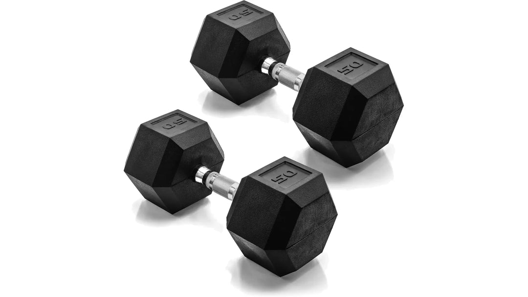 Cast Iron Hex Dumbbells