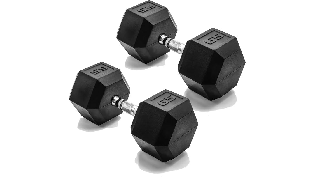 Cast Iron Hex Dumbbells