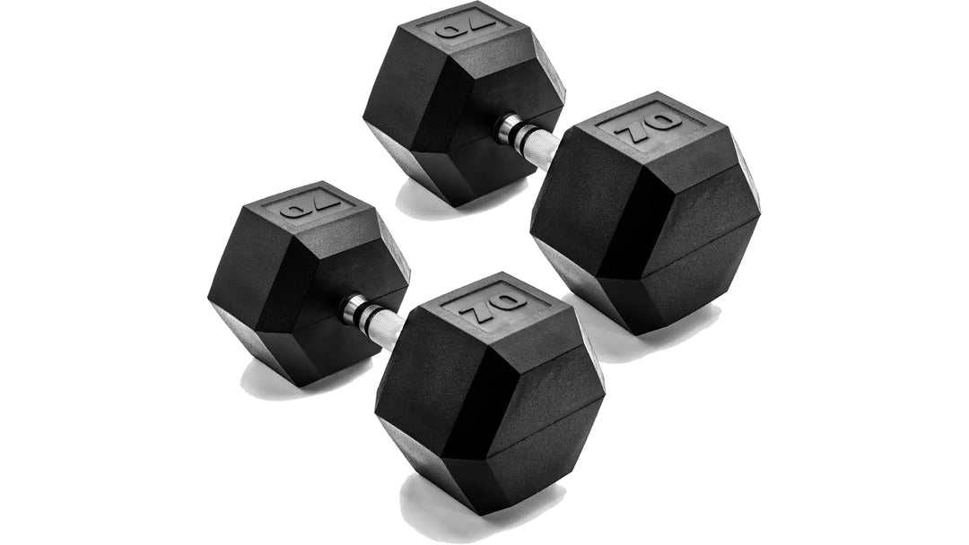 Cast Iron Hex Dumbbells