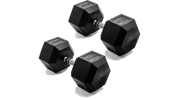 Cast Iron Hex Dumbbells