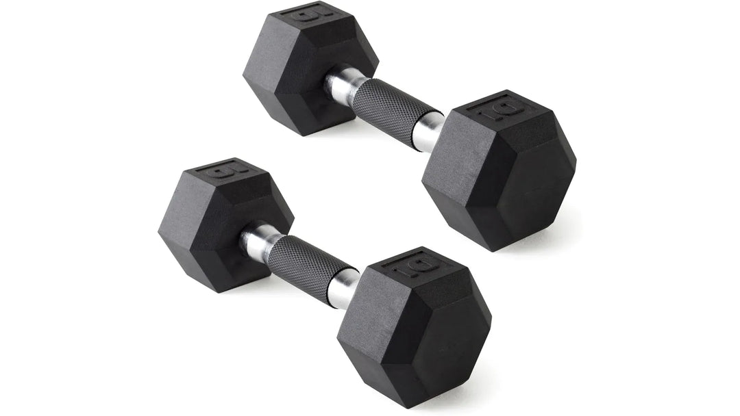 Cast Iron Hex Dumbbells