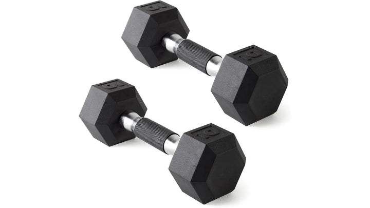 Cast Iron Hex Dumbbells