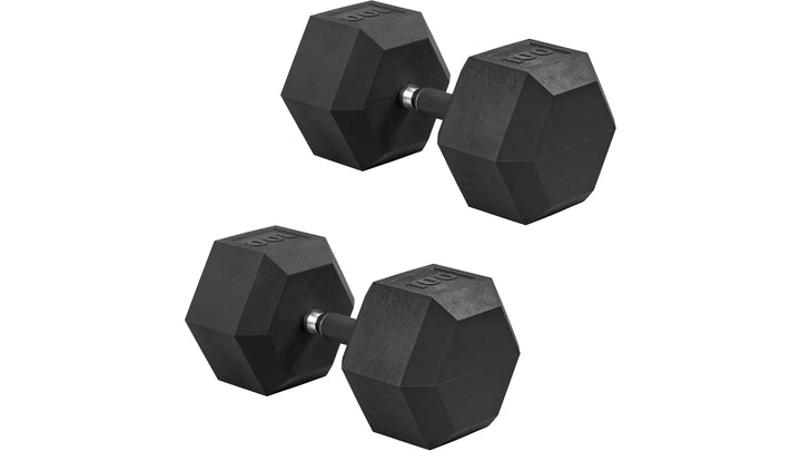 Cast Iron Hex Dumbbells