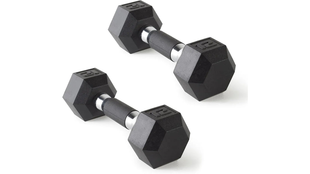 Cast Iron Hex Dumbbells