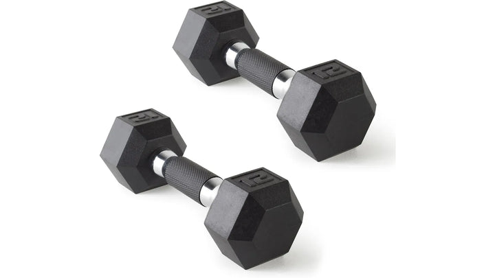 Cast Iron Hex Dumbbells