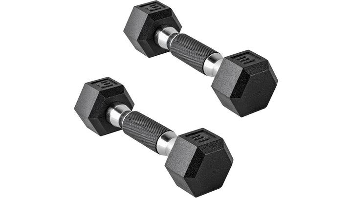 Cast Iron Hex Dumbbells