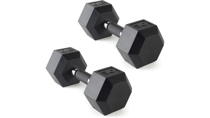 Cast Iron Hex Dumbbells