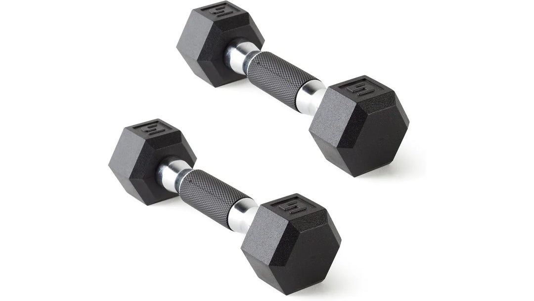 Cast Iron Hex Dumbbells