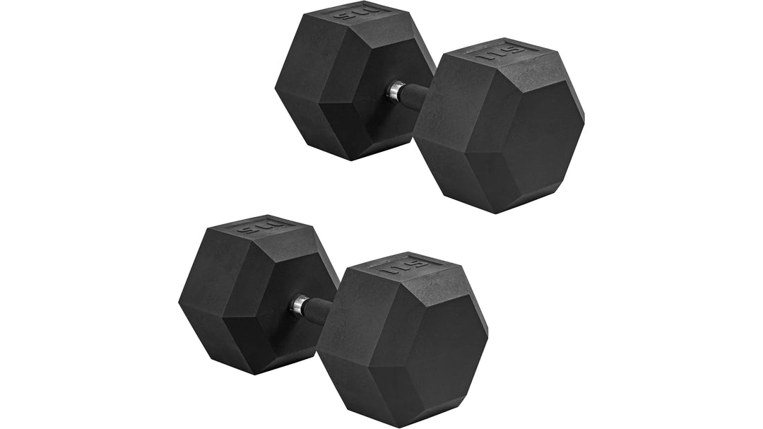 Cast Iron Hex Dumbbells