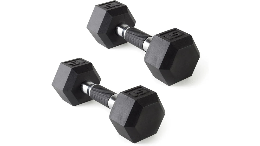 Cast Iron Hex Dumbbells