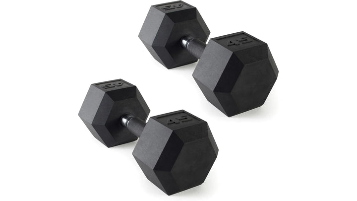Cast Iron Hex Dumbbells