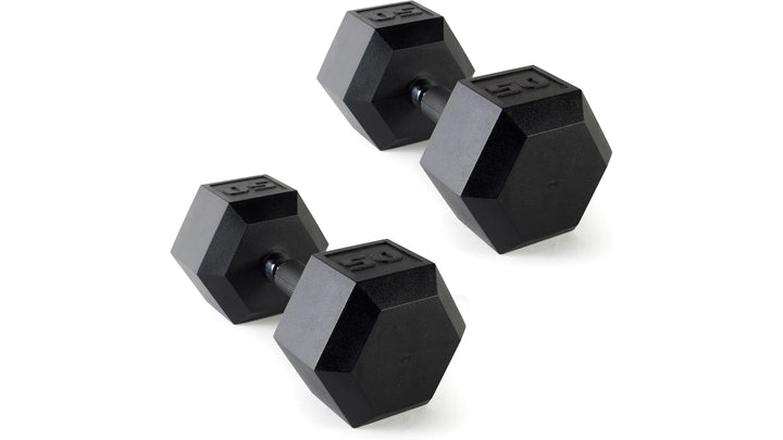 Cast Iron Hex Dumbbells