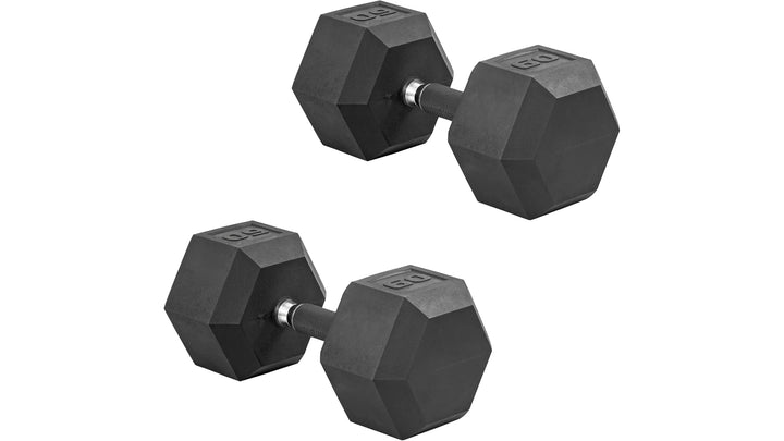 Cast Iron Hex Dumbbells