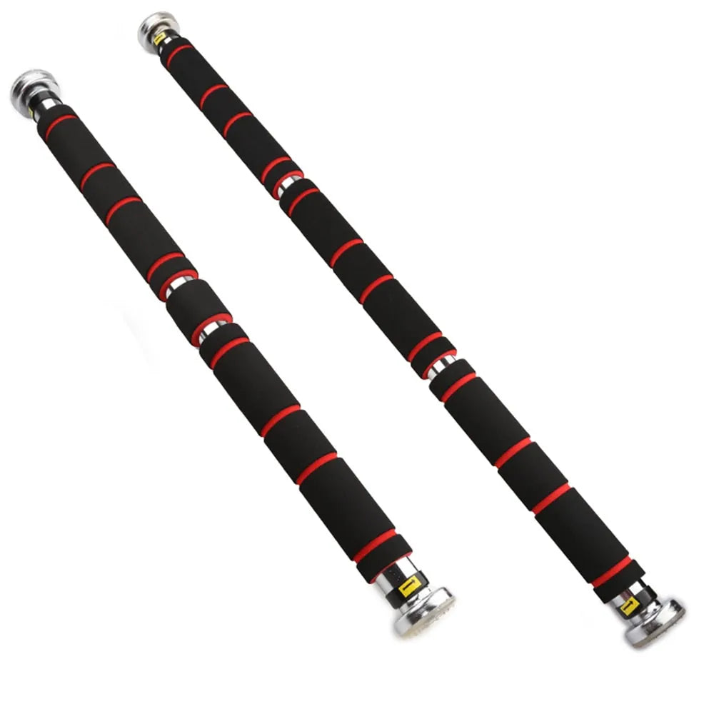 doorway pull-up bar for home strength training mounted on door frame with sturdy metal construction