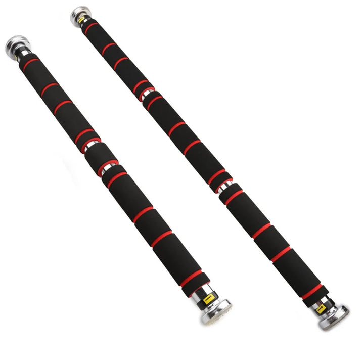 doorway pull-up bar for home strength training mounted on door frame with sturdy metal construction