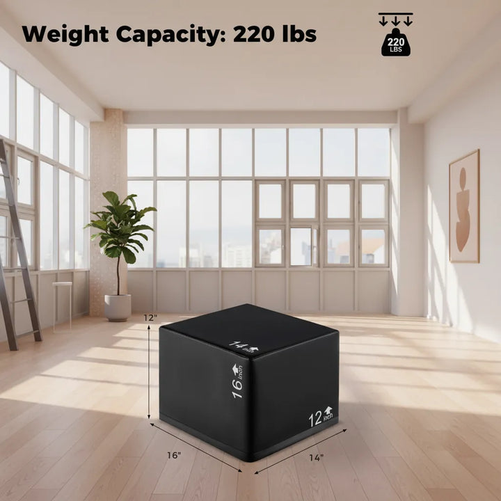 3 In 1 Foam Plyometric Box
