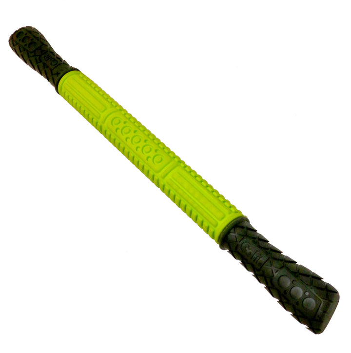 The Peak Pivot 18-inch deep tissue massage roller bar with textured surface for lower back, neck, shoulders, and legs.