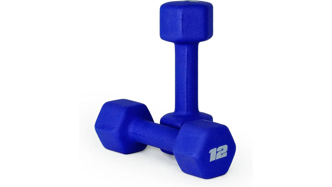 Home Dumbbell Workout – Neoprene Hex Dumbbells