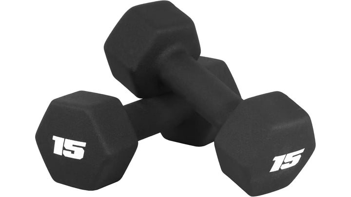 Home Dumbbell Workout – Neoprene Hex Dumbbells