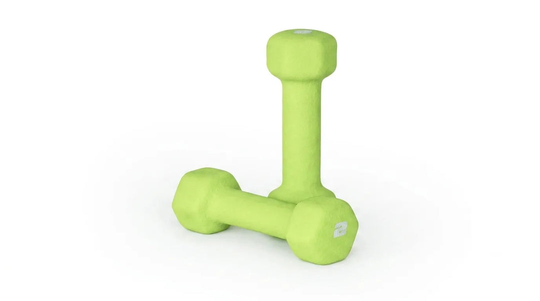 Home Dumbbell Workout – Neoprene Hex Dumbbells