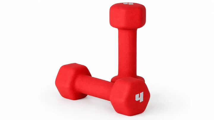 Home Dumbbell Workout – Neoprene Hex Dumbbells