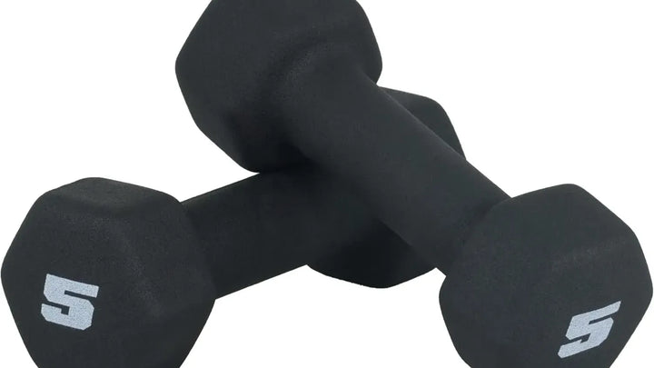 Home Dumbbell Workout – Neoprene Hex Dumbbells