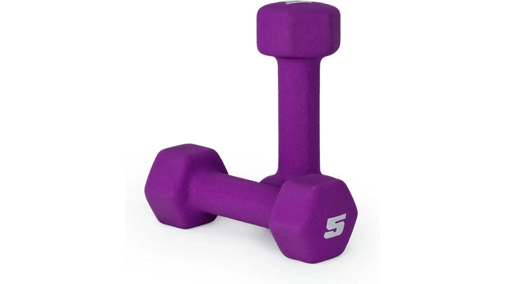 Home Dumbbell Workout – Neoprene Hex Dumbbells