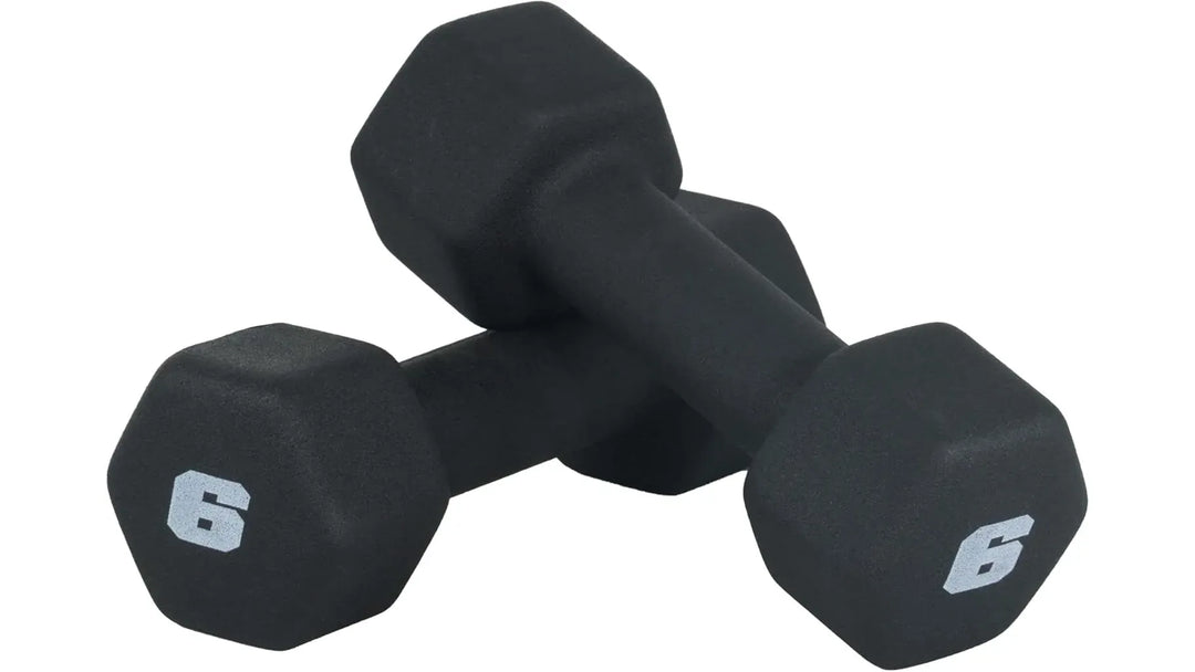 Home Dumbbell Workout – Neoprene Hex Dumbbells