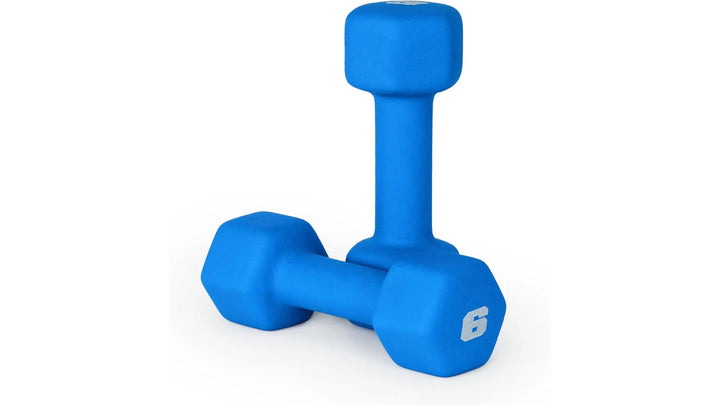 Home Dumbbell Workout – Neoprene Hex Dumbbells