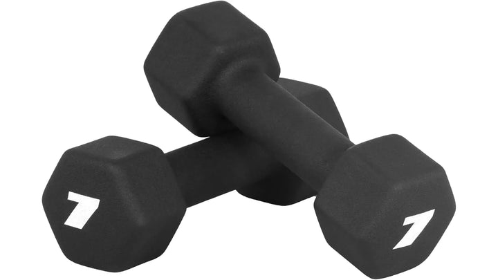 Home Dumbbell Workout – Neoprene Hex Dumbbells