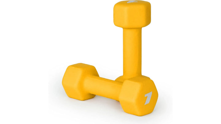 Home Dumbbell Workout – Neoprene Hex Dumbbells