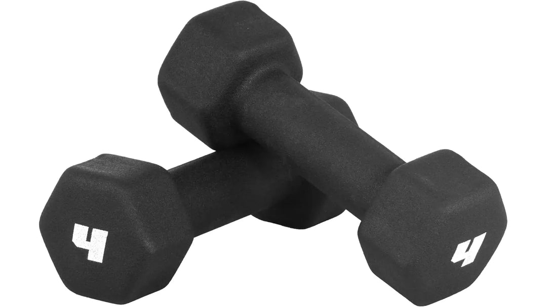 Home Dumbbell Workout – Neoprene Hex Dumbbells