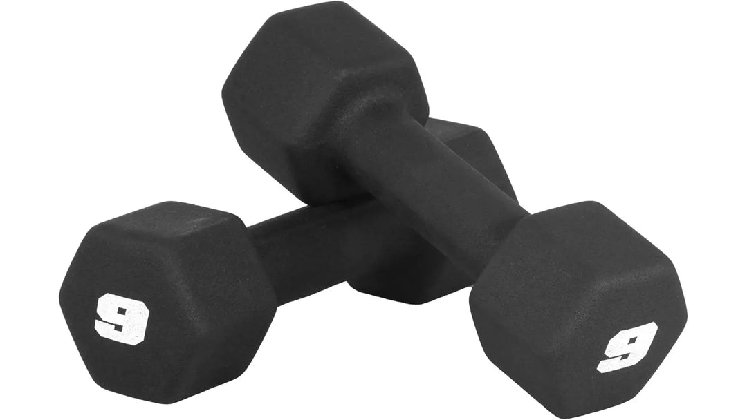 Home Dumbbell Workout – Neoprene Hex Dumbbells