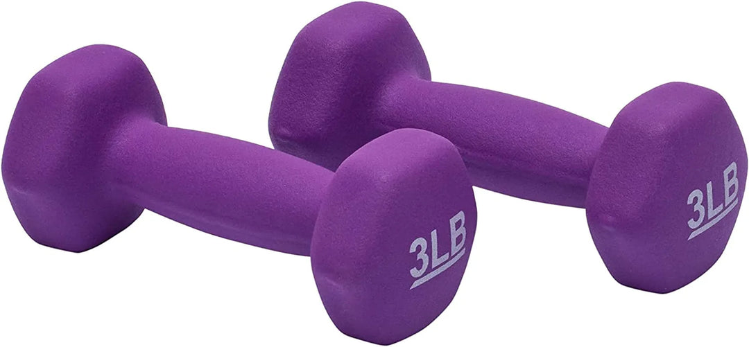 Neoprene Hex Dumbbells with Non-Slip Grip