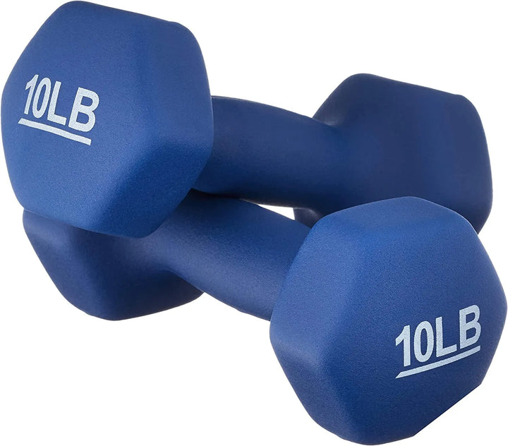 Neoprene Hex Dumbbells with Non-Slip Grip