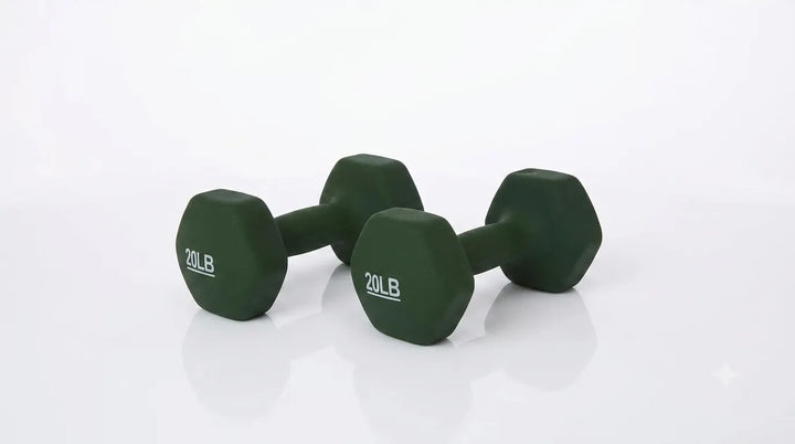 Neoprene Hex Dumbbells with Non-Slip Grip