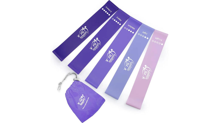 Exercise Bands | 5-Level Resistance Set