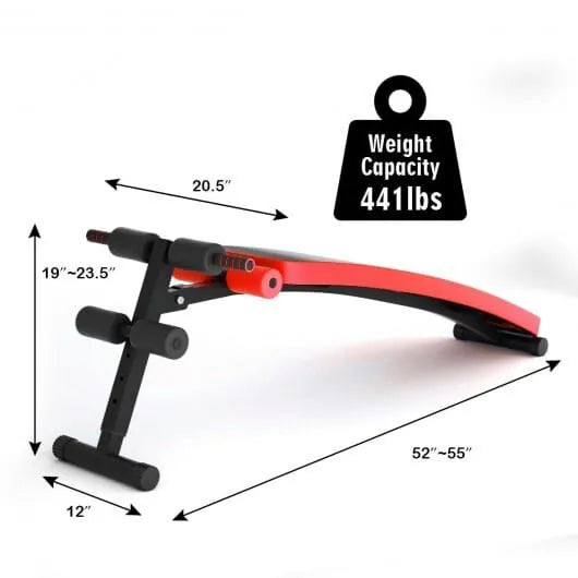 Adjustable weight bench from The Peak Pivot, foldable full body trainer for strength workouts and versatile strength training.