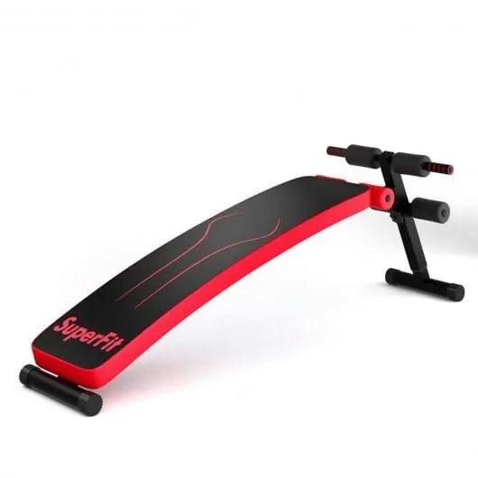 Adjustable foldable weight bench from The Peak Pivot for full-body strength training, featuring sturdy construction and versatile use.