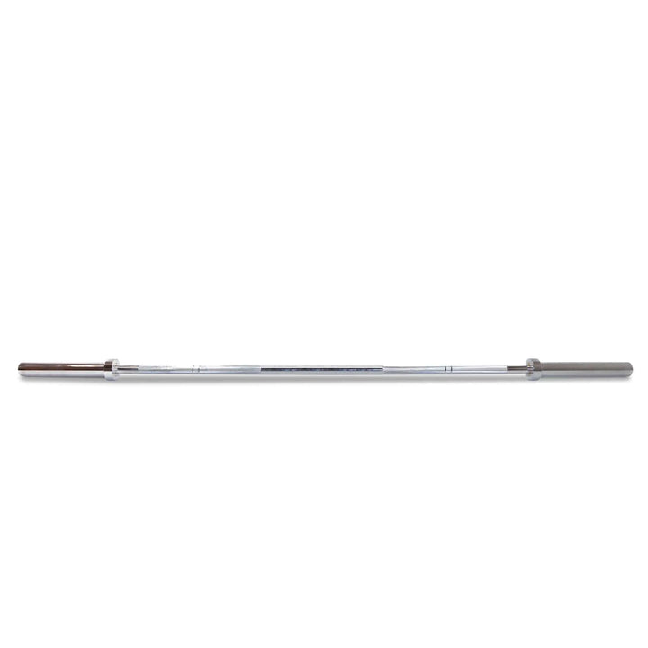 Barbell Standard 1000 Compact Barbell with sturdy metal construction and knurled grips for weightlifting and strength training.
