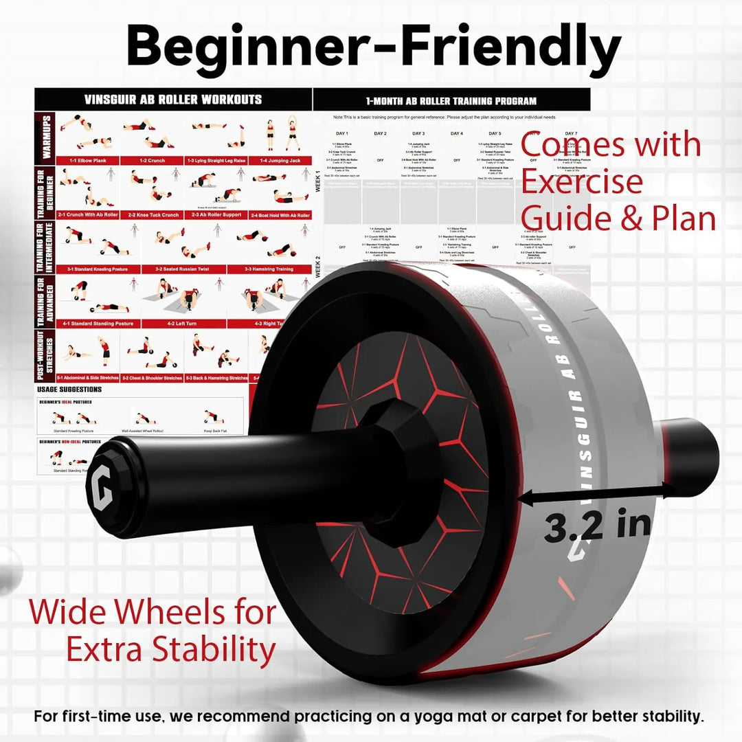 Ab Wheel Roller for Core Strength